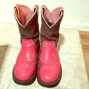 Womens pink cowboy boots